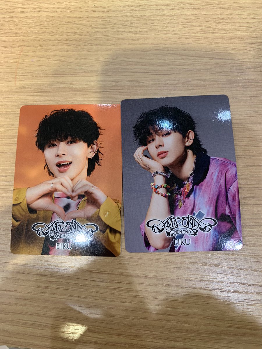 ONE N' ONLY ワンエン AMAZONIA HMV 特典 トレカ 交換 【譲】EIKU
