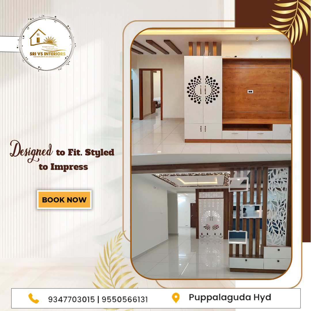 interiors_vs's tweet image. Transform your home into a masterpiece with Sri VS Interiors 

From elegant TV units to modern partitions premium modular designs  every corner is crafted to fit your space and elevate your style 

#SriVSInteriors #HomeInteriors #ModularInteriors #bestinteriors #Puppalaguda #HYD