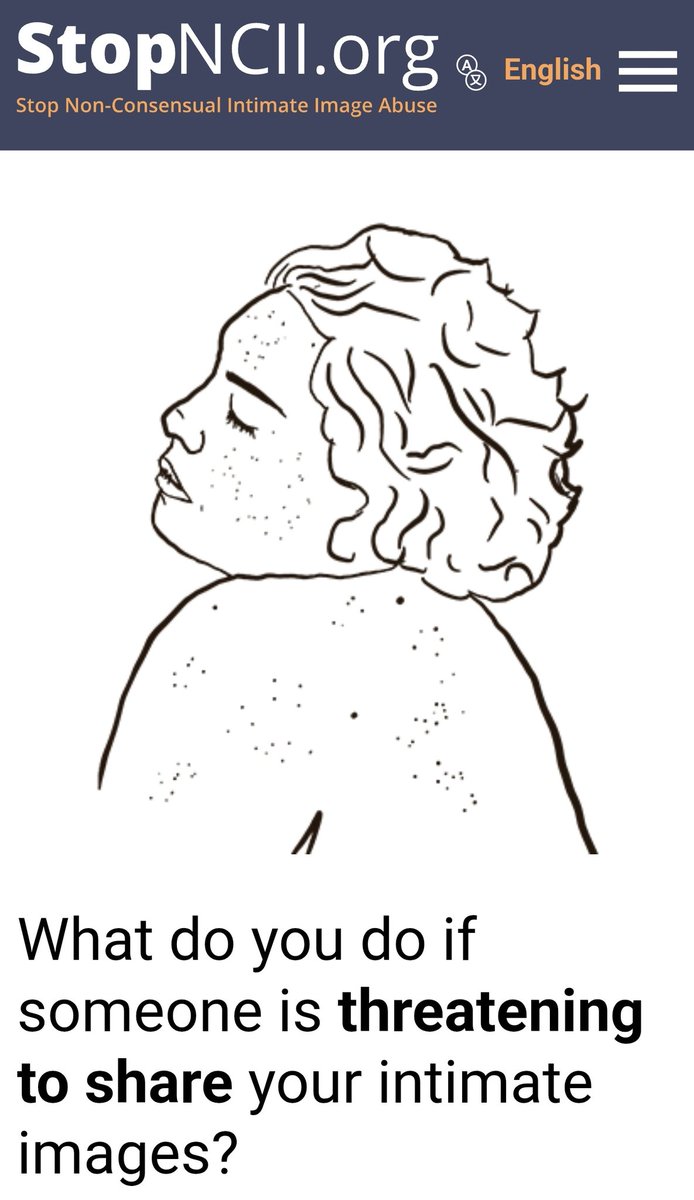 อันนี้ดีมาก ใครที่มีรูปภาพหลุดบนโซเชียลโดยไม่ได้ยินยอมแล้วไม่อยากให้คนเผยแพร่กันต่อ 

สามารถอัพรูปนั้นได้ที่นี่ stopncii.org จากนั้นรูปจะถูกลบออกจากแพลตฟอร์มทันที

สรุปแบบเข้าใจง่ายๆ StopNCII.org คือระบบป้องกันการเผยแพร่ ภาพและคลิปส่วนตัว