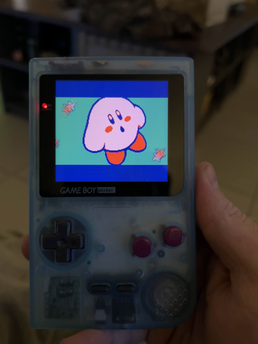 Spent today's off day modding a GB pocket.
Batteries have made it thru a full playthru of KDL2 so it's doing it's job!