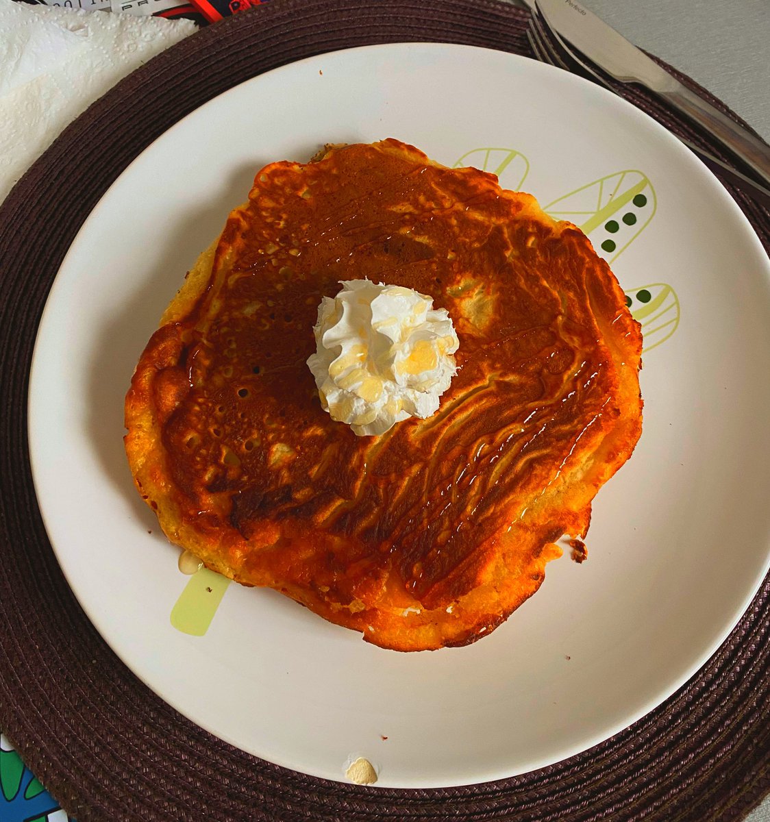 I made pancake