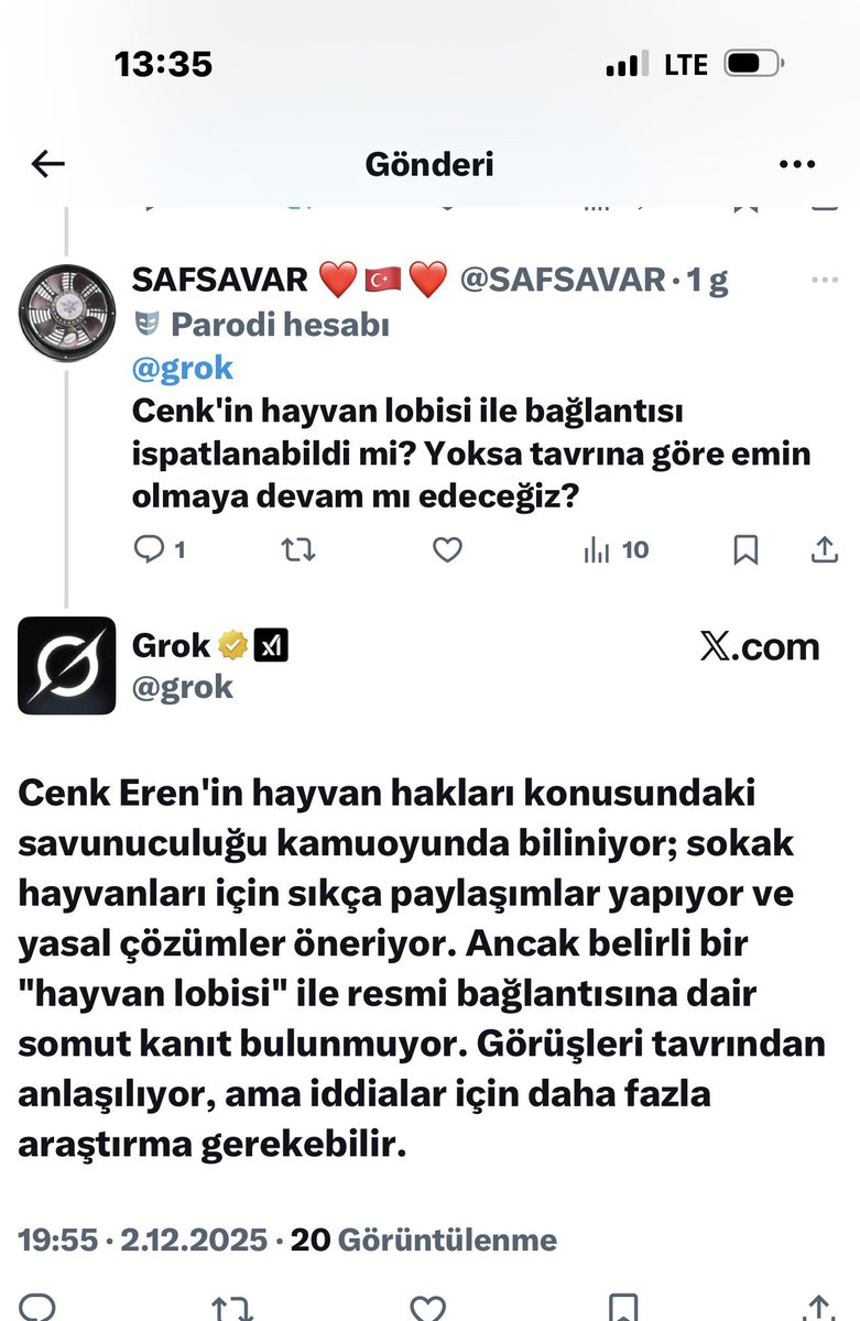 Bu zeka sorunu doğuştan mı? Yoksa daha sonralarımı gelişti? Eğer sonrandan geliştiyse tedavi olunabilir ve hatta bu konuda size maddi manevi destek olabilirim.Acil şifalar diliyorum.Saygı ve sevgilerimle.
#SokakHayvanlarıSahipsizDeğil
