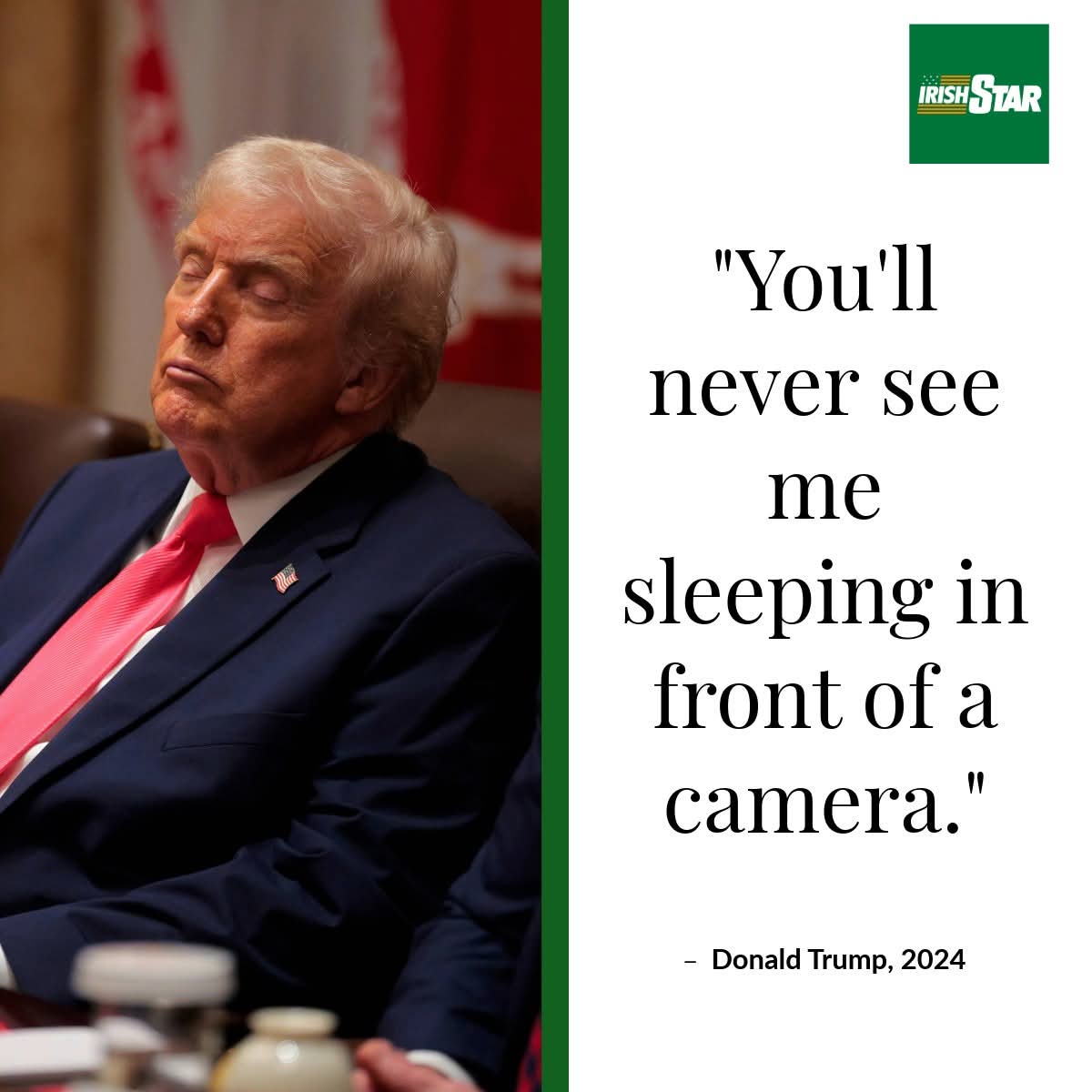 SueSrod8128's tweet image. But we know if this were Biden it would be relentless screaming yelling playing it on a loop over on #FoxNewsLiars @whpressscorps and of course #Trump falling asleep constantly that ain't normal!
