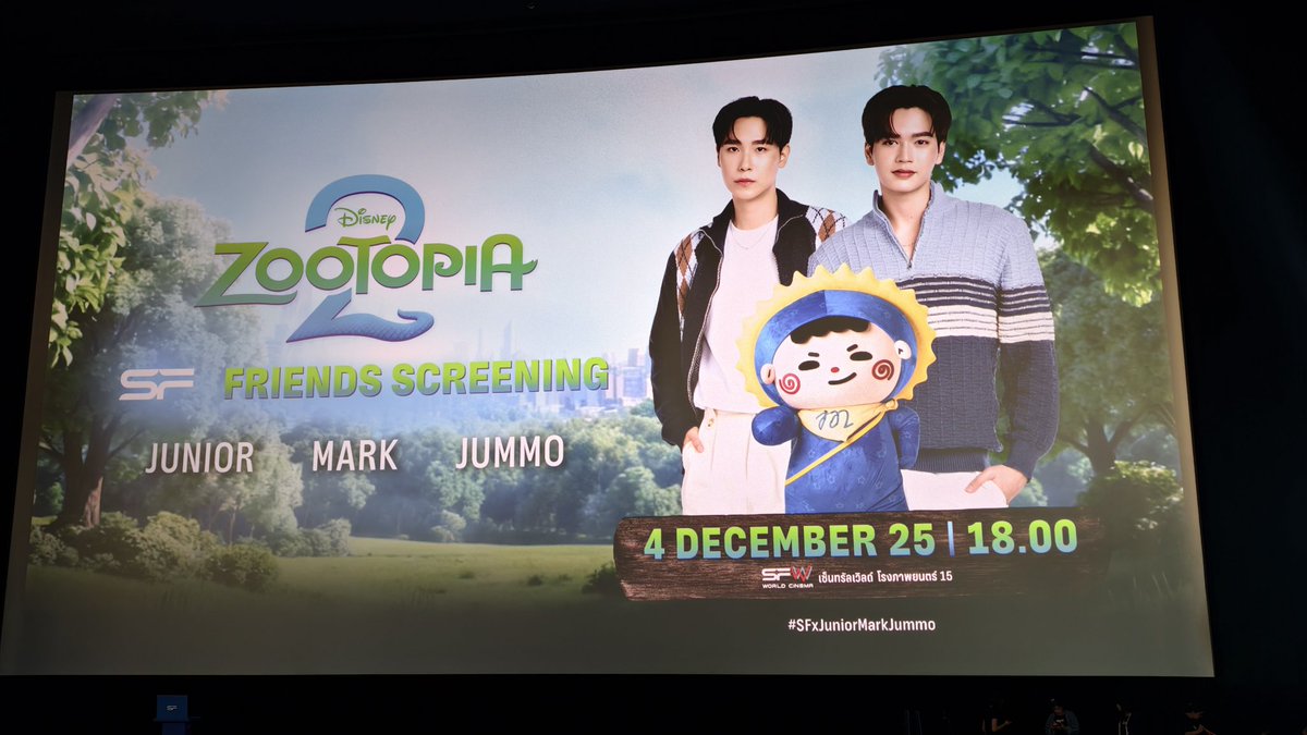 อยากเจอแล้ว ตื่นเต้น ๆ

JUMARKMO X ZOOTOPIA2

#SFxJuniorMarkJummo
#markjrtn #JuniorMark #JUMM