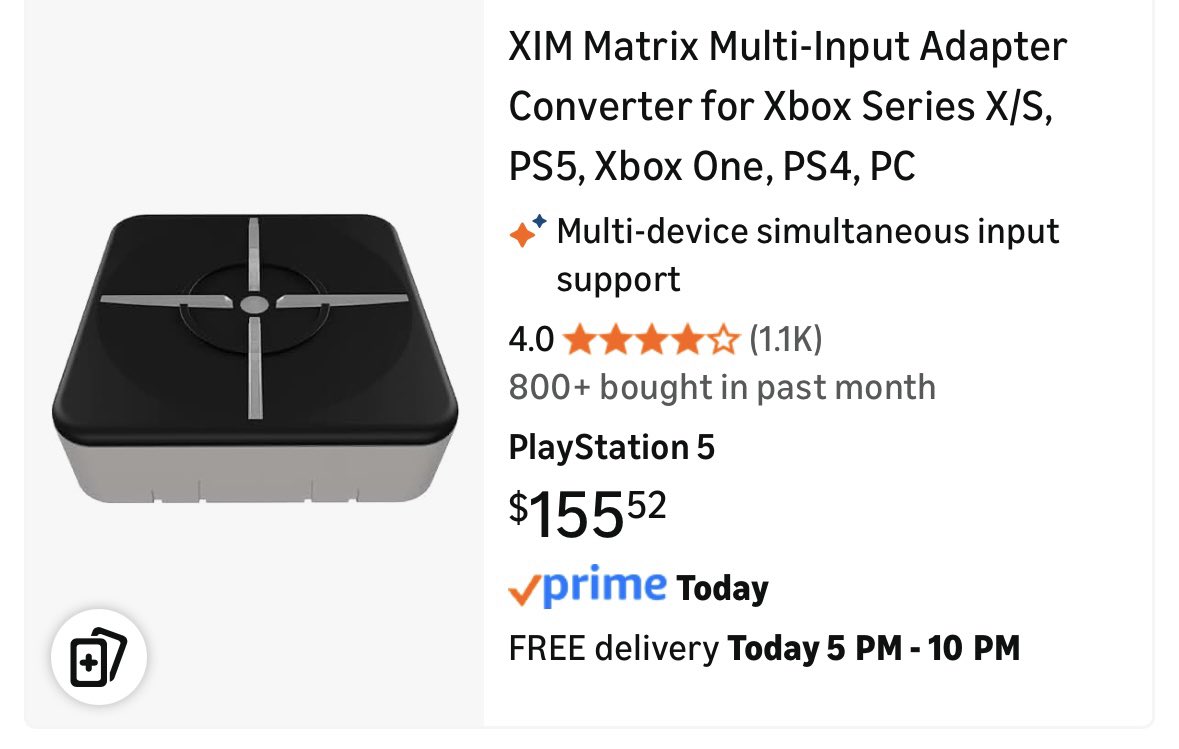oldcodwizard's tweet image. It looks like around 4600 people have purchased a device in the last month.  I’m sure that 75% of those people are playing on console kings or cmg.  Very niche products.