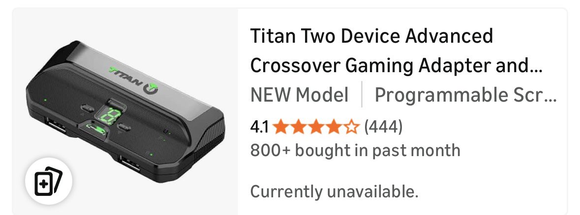 oldcodwizard's tweet image. It looks like around 4600 people have purchased a device in the last month.  I’m sure that 75% of those people are playing on console kings or cmg.  Very niche products.