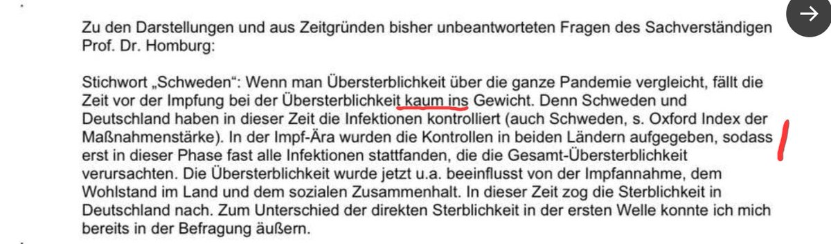 <a href="/selberpflegen/">Ruth Schneeberger</a> Für den Virologen Drosten  der Charité oberpeinlich, aber immerhin haben wir sein Unvermögen schwarz auf weiß: 
🚫Kontrollmaßnahmen entfielen nicht nach Impfkampagne, das ist falsch. 
✔️Er sagt dadurch aber implizit, daß die Impfung nicht funktioniert - und das ist richtig😊!