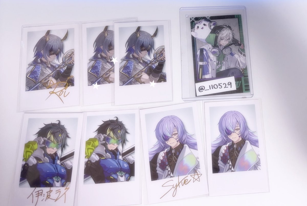 _llO529's tweet photo. にじさんじ 交換 Heroes of the West -First meeting-
デビューチェキ Dytica

求：2枚目
譲：画像物
取引方法：郵送 https://t.co/Sie417NHvd