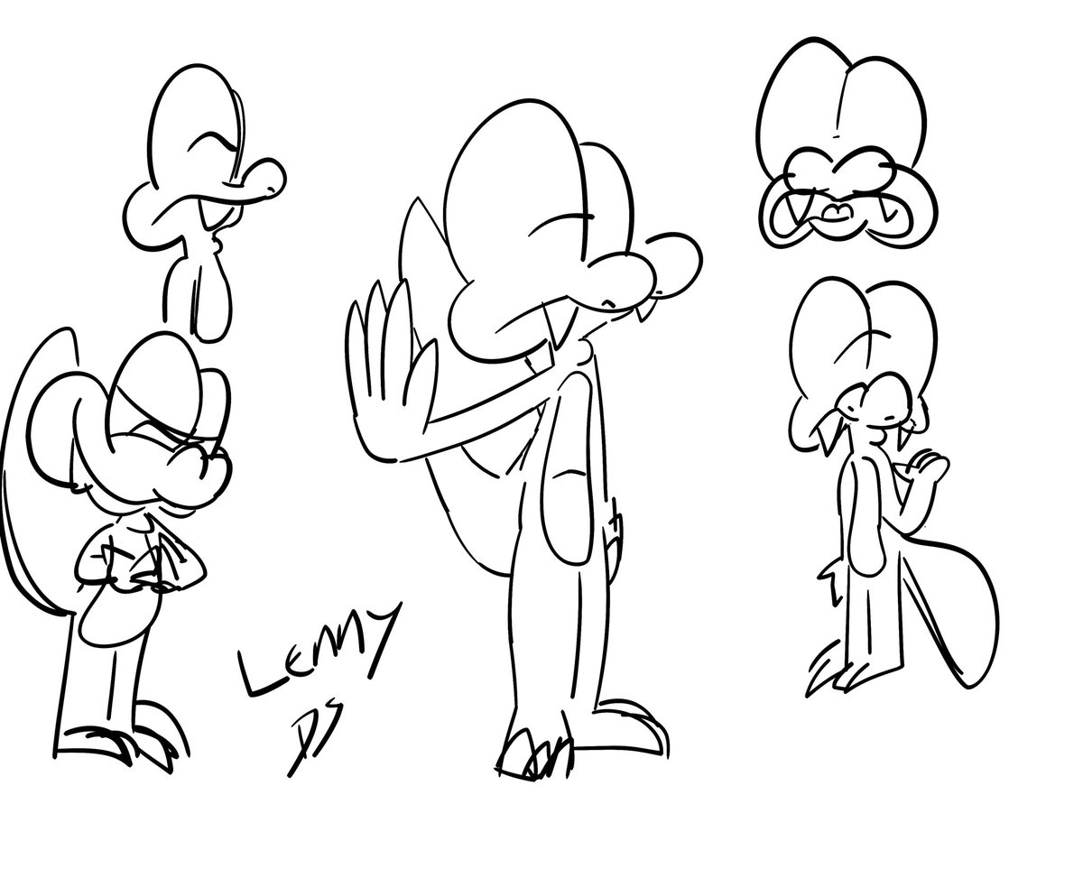 Lenny sketches