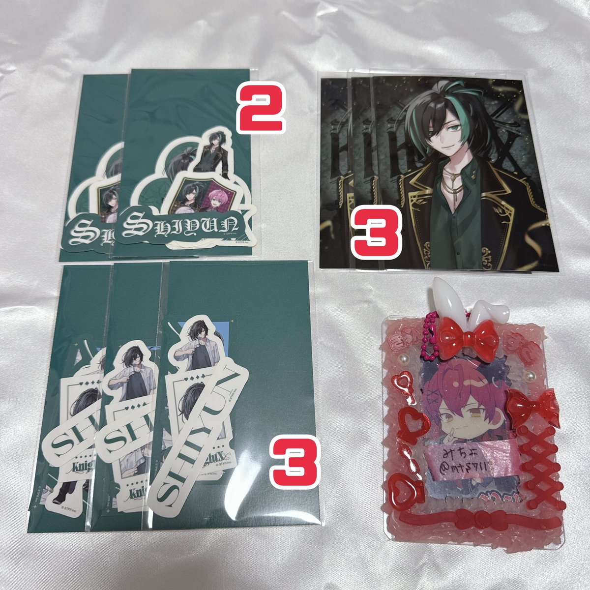 mts7118's tweet photo. 騎士X ファンミくじ

譲➡️🩷💚
求➡️❤️ 異種、比率違い◎
          もしくは 0.04➕送料

郵送でのお取引となります。お気軽にお声掛けください🙇‍♀️
 #騎士Xグッズ交換  #騎士Xグッズ買取
 #KnightXグッズ交換  #KnightXグッズ買取 https://t.co/6nVTDE9NHE