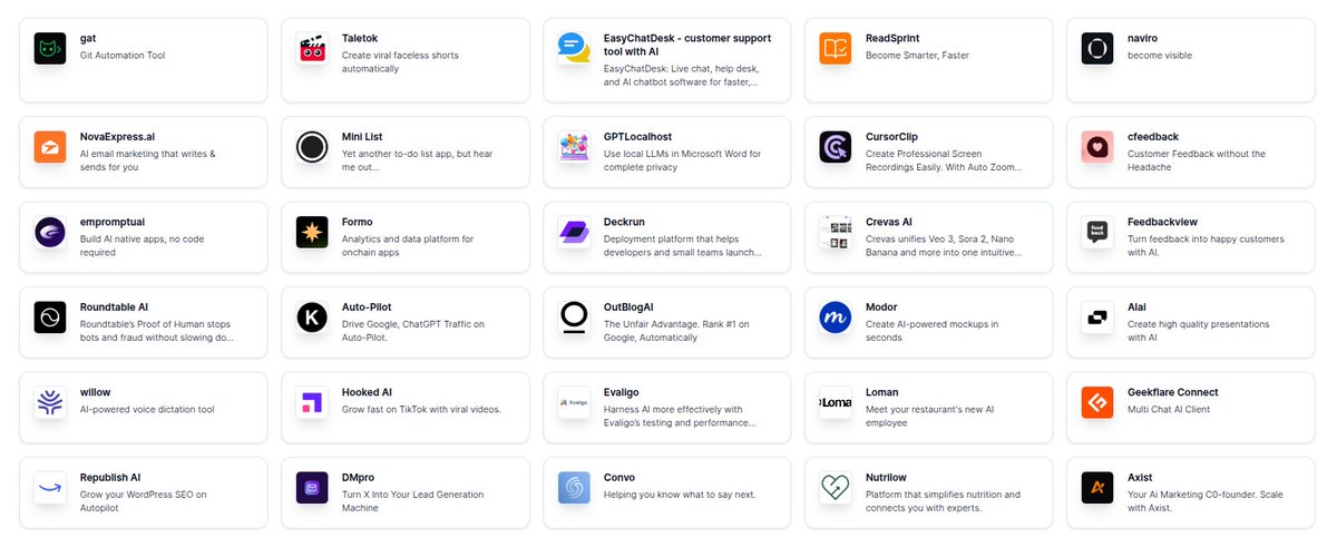 SaidAitmbarek's tweet photo. https://t.co/7uMrMk7NTD - season 24 - batch 1 👨‍🚀

+ 32 founders now live🚀

> launch, get reviews/testimonials
> ask for roasts🔥
> push your early-birds
> top rank = reach📈

invite users to test your product in the comments + on socials

let's make s24 epic makers✌️

'@yosriady @lkochajewski @codeBeboo @bpdunbar @novaexpress_ai @Lolasasfi @elgermerlo @danilo_swe @proofofhuman @Modor_io @getalai @WillowVoiceAI @jars_global @bendevoficial @999tommy__  @empromptuai @CognitiveEchos @rafmardev @keywordlyai @itsoutblogai @easychatdesk @_heysurya @EvaligoAI @republishai @GeekflareHQ @danielvigueras @magriux