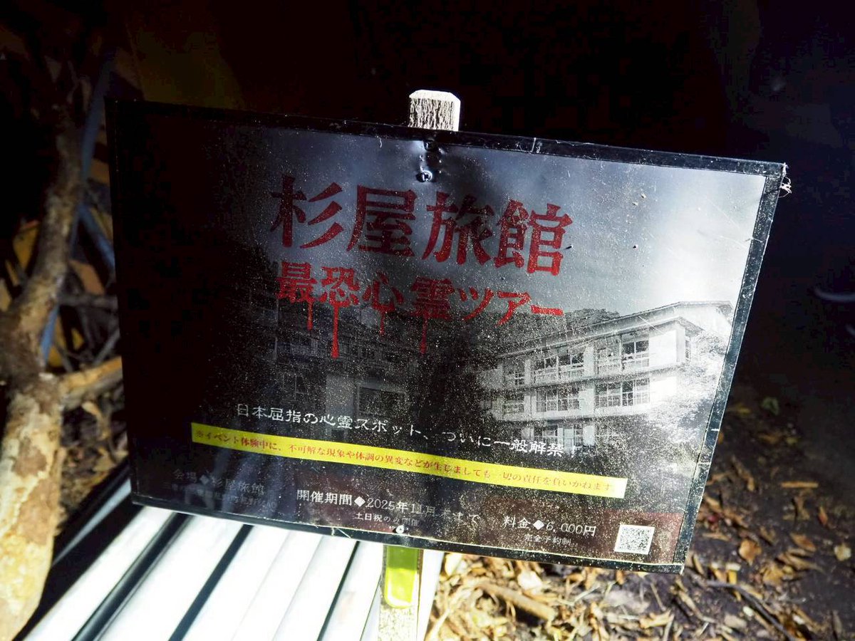 また心霊スポットツアー開催されるの心待ちにしてる✨ただ同じツアーの