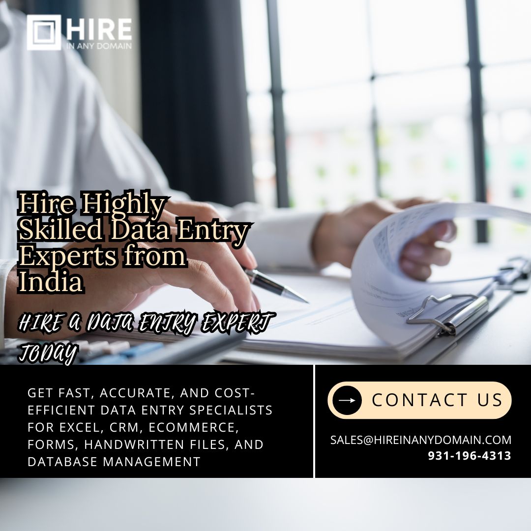 hireinanydomain's tweet photo. Hire in Any Domain provides skilled Data Entry Experts delivering accurate
📩 sales@hireinanydomain.com
���� https://t.co/8AiCHEjiSx
📞 +91 9311964313
Visit: https://t.co/GHB2Wt7cJK
#HireDataEntryExpertIndia #DataEntryIndia #HireInAnyDomain #RemoteDataEntry #AffordableDataEntry https://t.co/dgjwtjJ0mZ
