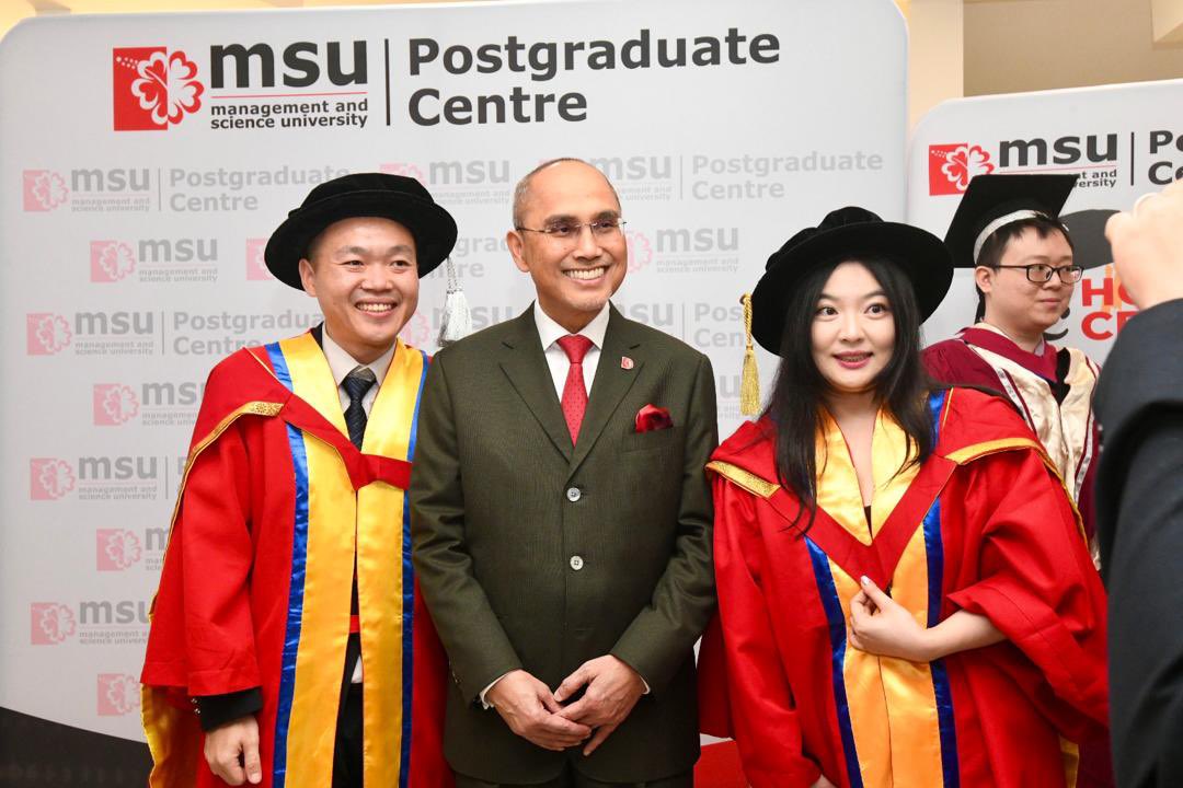MohdShukriYajid's tweet photo. Cherished moments with our #MSUconvo36 future graduands with the @MSUmalaysia academic team , families &amp; friends at the Pre-Convocation and Hooding Ceremony 2025. Let's celebrate your scholarly journey, hard work, passion, and perseverance. https://t.co/AvGKczERxe