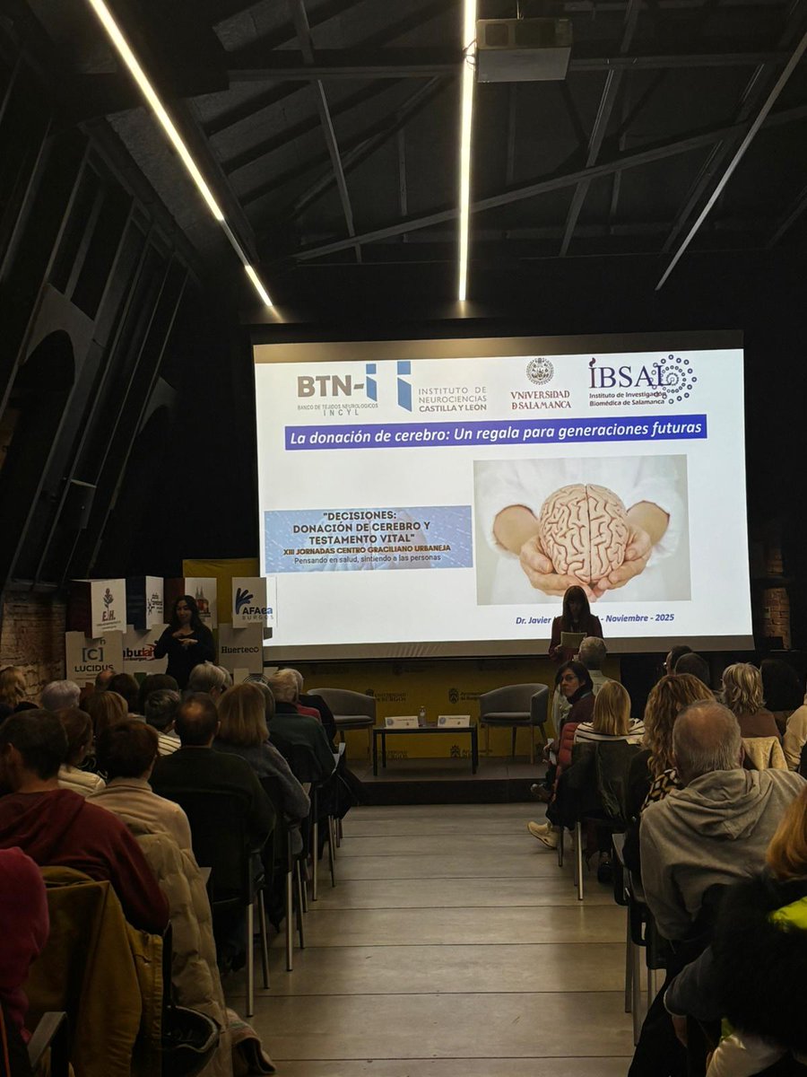 BTNDonar's tweet photo. Agradecimiento infinito a todos los organizadores de estas jornadas.
Verdaderamente fue todo un éxito que, junto con la divulgación de la #donación de #cerebro para la #investigación, se pudo tratar con rigor el gran aporte que supone el #testamentovital.

#SinCienciaNoHayFuturo https://t.co/Yniwvkn4yM