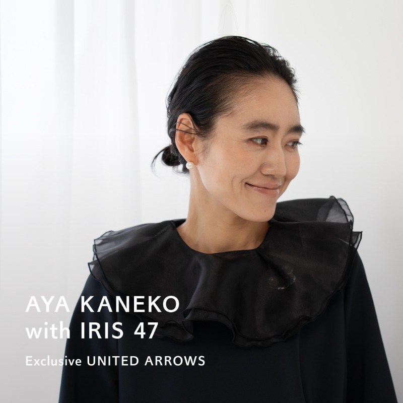 UNITEDARROWS's tweet photo. スタイリスト金子綾さんとIRIS 47、ユナイテッドアローズの限定アイテムを2026年1月14日（水）に発売いたします。コラボレーションアイテムは、つけ襟2型、ブローチ1型、ヘアクリップ1型、計4型を展開。発売に先駆け、本日より予約販売をいたします。

#金子綾
#ユナイテッドアローズ
