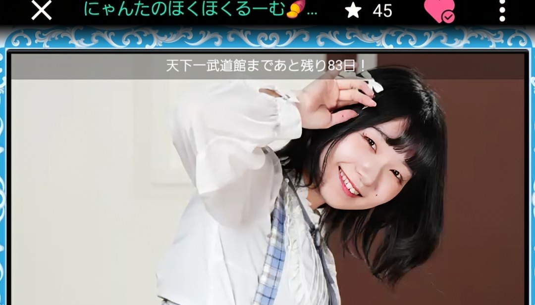 天下一武道館まであと残り83日！ コメントできる状況ではなく、にゃん