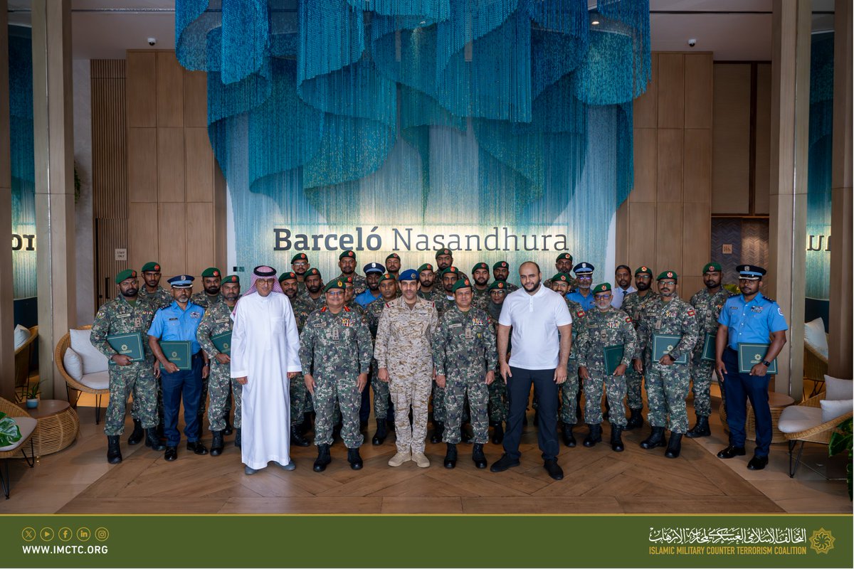 اختتم #التحالف_الإسلامي في العاصمة المالديفية ماليه برنامجي محلل الأمن السيبراني ومحلل مركز العمليات الأمنية (SOC) ضمن مبادرة "سيبراني"، بهدف تعزيز قدرات الكوادر العسكرية والأمنية المالديفية في حماية البنى التقنية الحيوية ورفع جاهزيتها في مواجهة التهديدات الرقمية الحديثة.