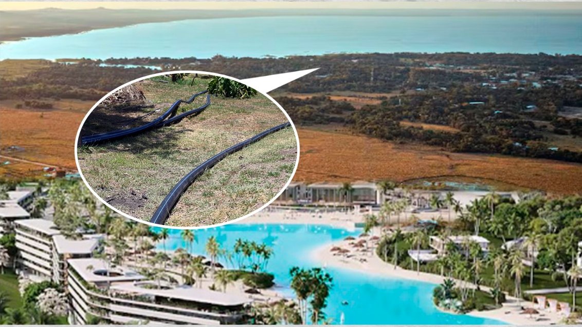 ▶️DESVÍO ILEGAL DEL ACUÍFERO PARA UNA LAGUNA ARTIFICIAL | 💔🇵🇾

El Gobernador de Cordillera, los diputados, el intendente y la población de Atyrá rechazan la explotación del recurso natural porque viola leyes ambientales y pone en peligro el acuífero Caacupé.

🗣️Vecinos reclaman