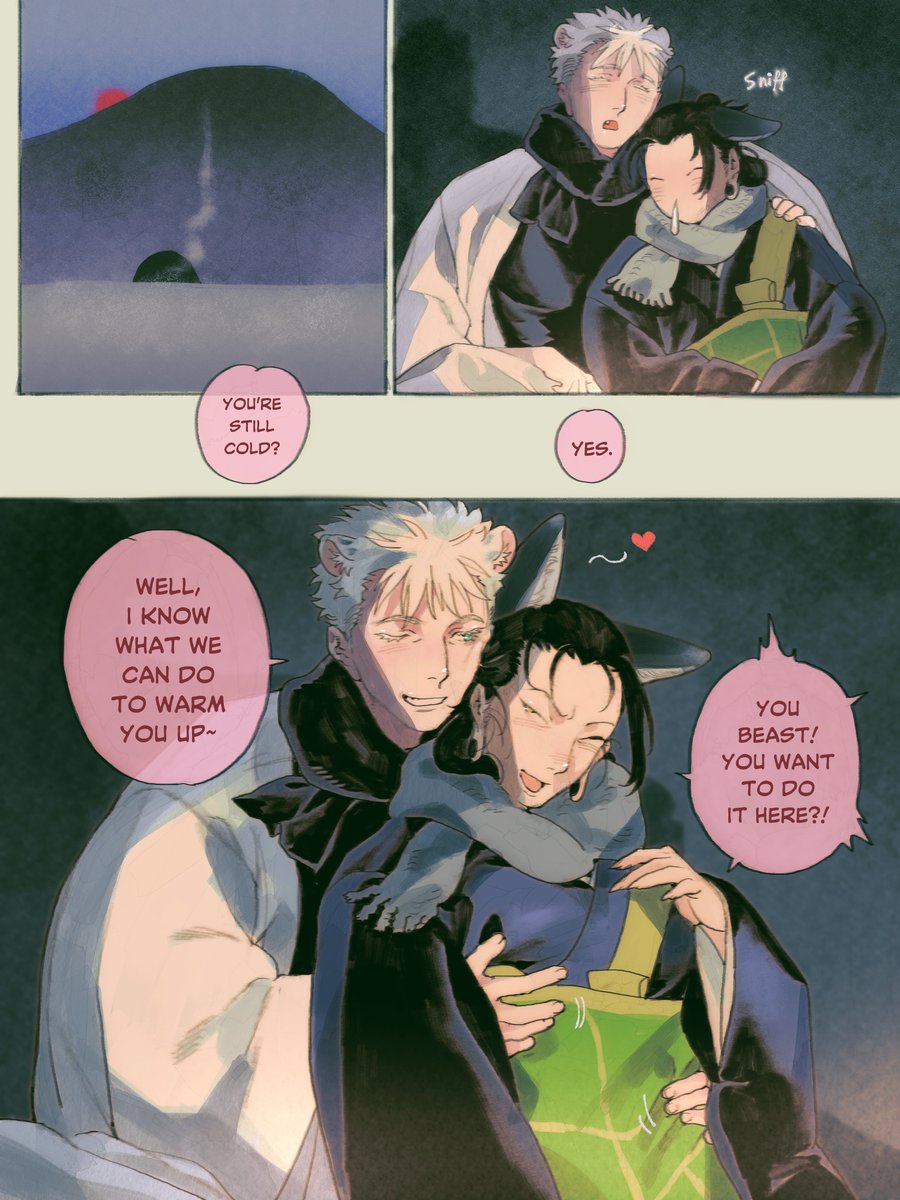 winter has come ❄️ #satosugu #五夏(1/2)