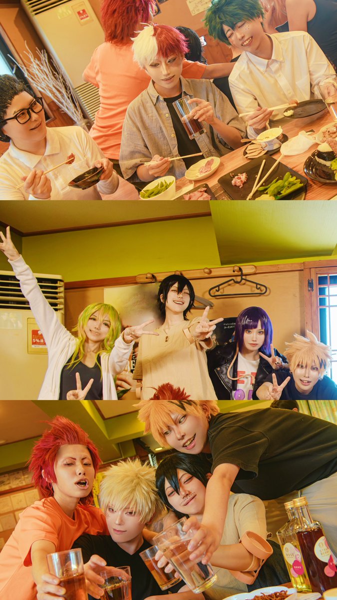 iyuhalfandhalf's tweet image. cos / MHA 

僕たちの「 More 」

Photo @patra_cam 
 #轟No2お祝いご飯会
タップ推奨