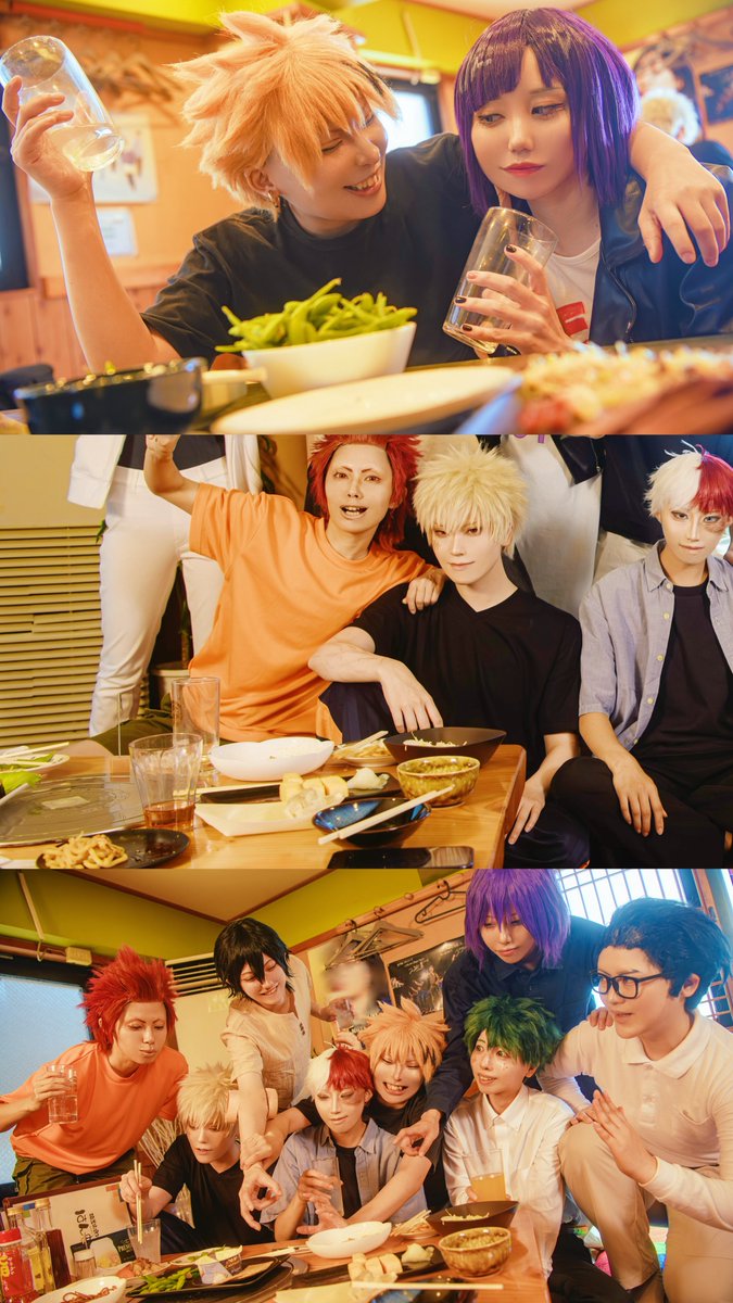 iyuhalfandhalf's tweet image. cos / MHA 

僕たちの「 More 」

Photo @patra_cam 
 #轟No2お祝いご飯会
タップ推奨