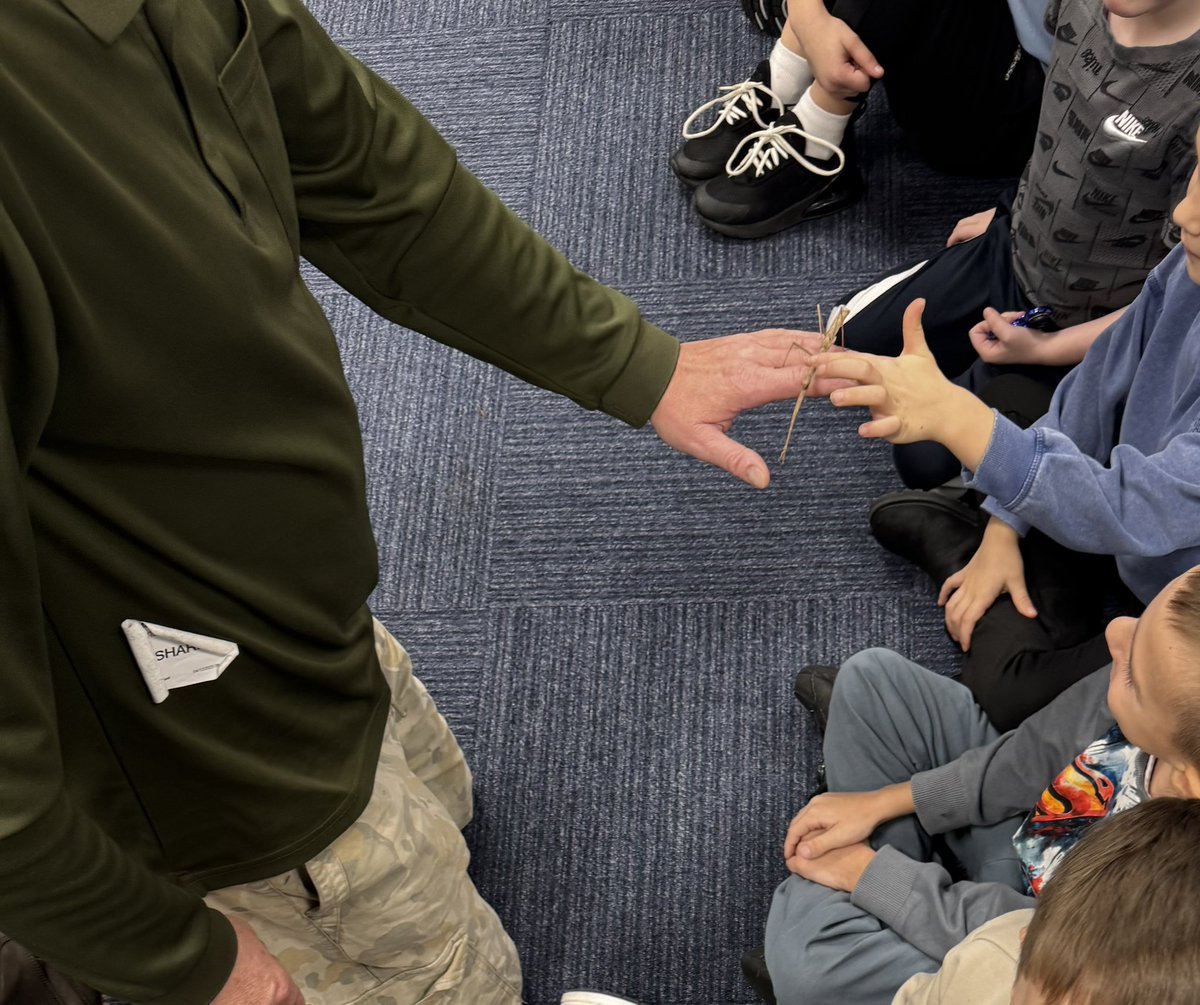 It’s an Animal Man Dave day today at BCPS!