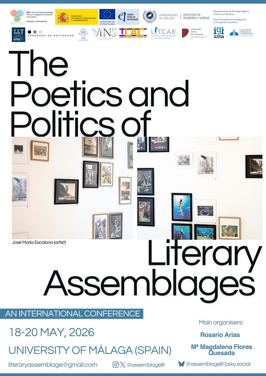 assemblagelit's tweet image. 📢 CFP extended deadline!!! We don't want anyone to miss our next conference, so you can now submit your proposals until 19th January!!!