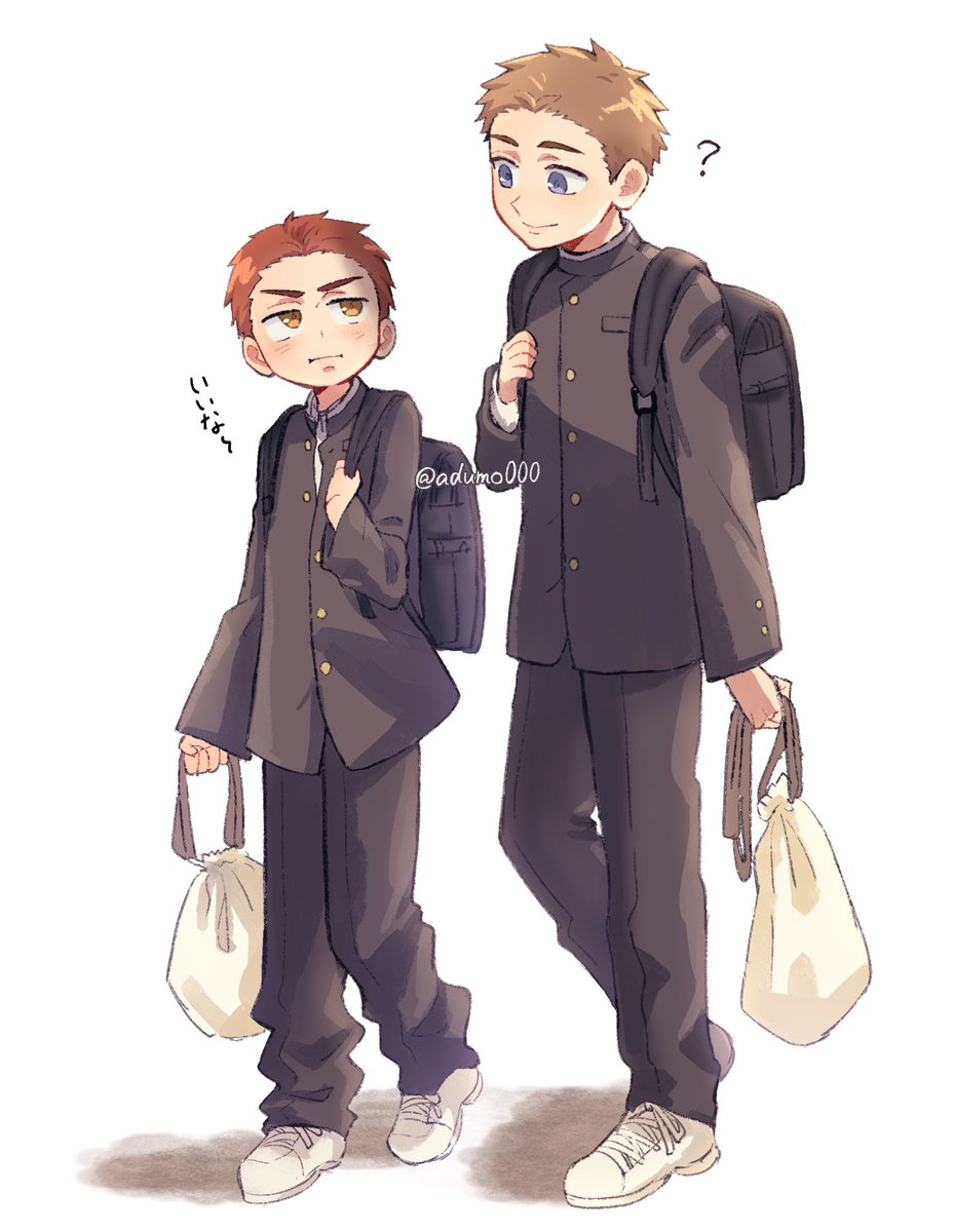 数年すると目線が変わる2人