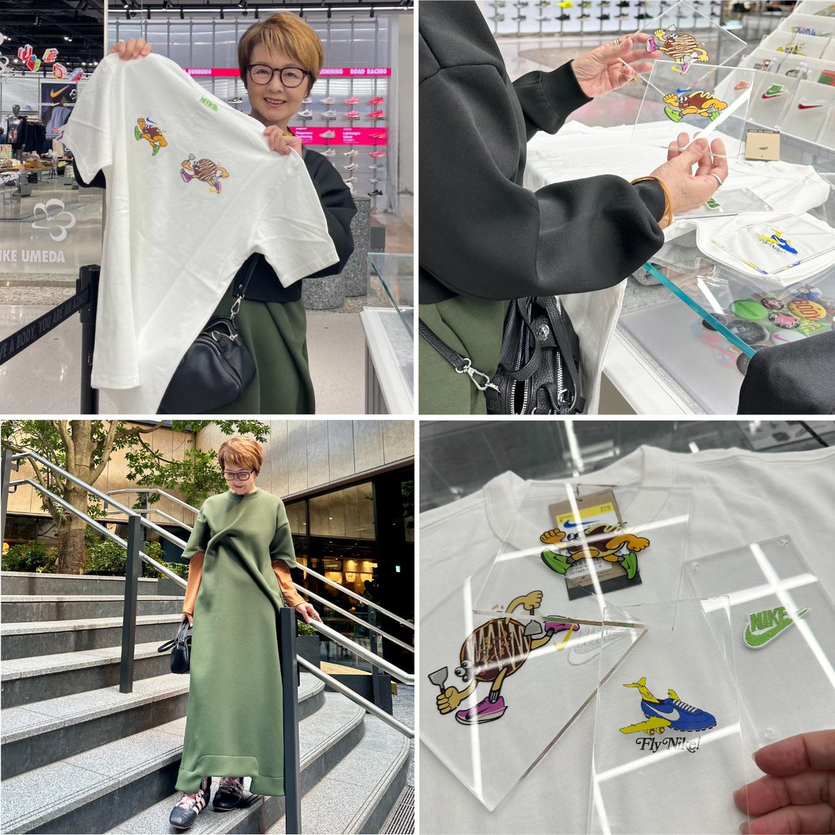 60代お出かけ】世界にひとつだけ！「NIKE BY YOU」で自分だけの