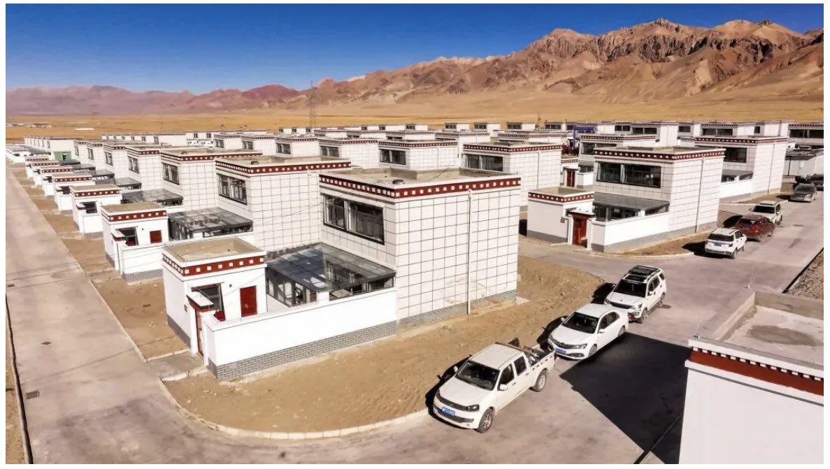 According to China’s official propaganda on social media, starting December 1st, 2025, the authorities forcibly relocated 142 out of 153 Tibetan semi-nomadic households from Tsamtso Village in Mamik Township, Gerze County , Ngari Prefecture, in the name of ecological disaster.