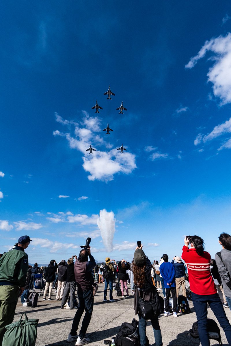 築城基地航空祭 ブルーインパルス