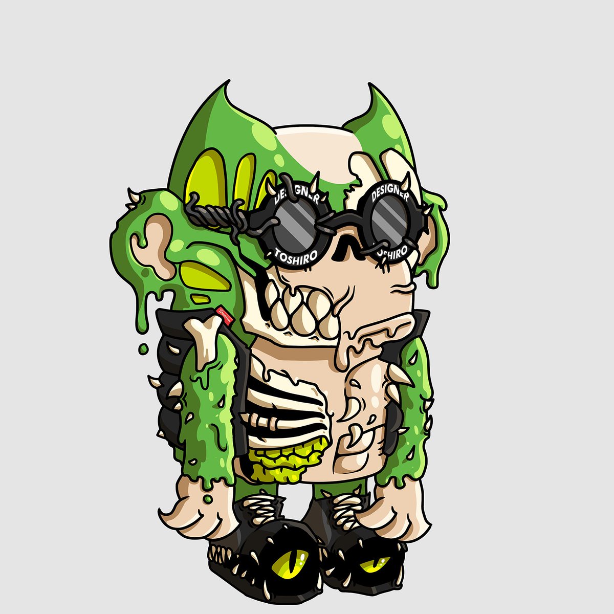 Always hits different… this handsome mutant kid!
<a href="/designertoshiro/">DSNRS 🐸</a> 😎🧪