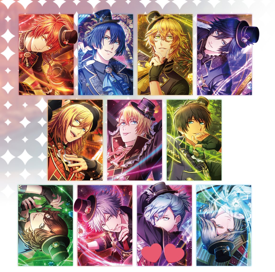 交換】うたプリ シャニライ ビジュアルコレクションカードvol.5