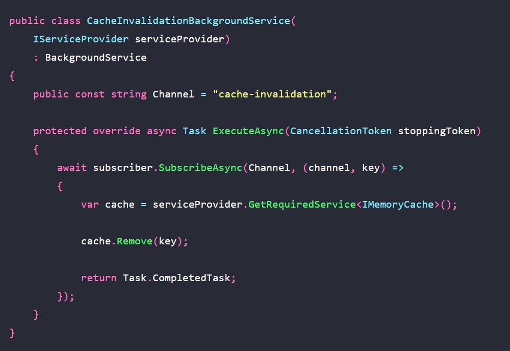 mjovanovictech's tweet image. Could we use something like this to fix HybridCache in multi-node scenarios?