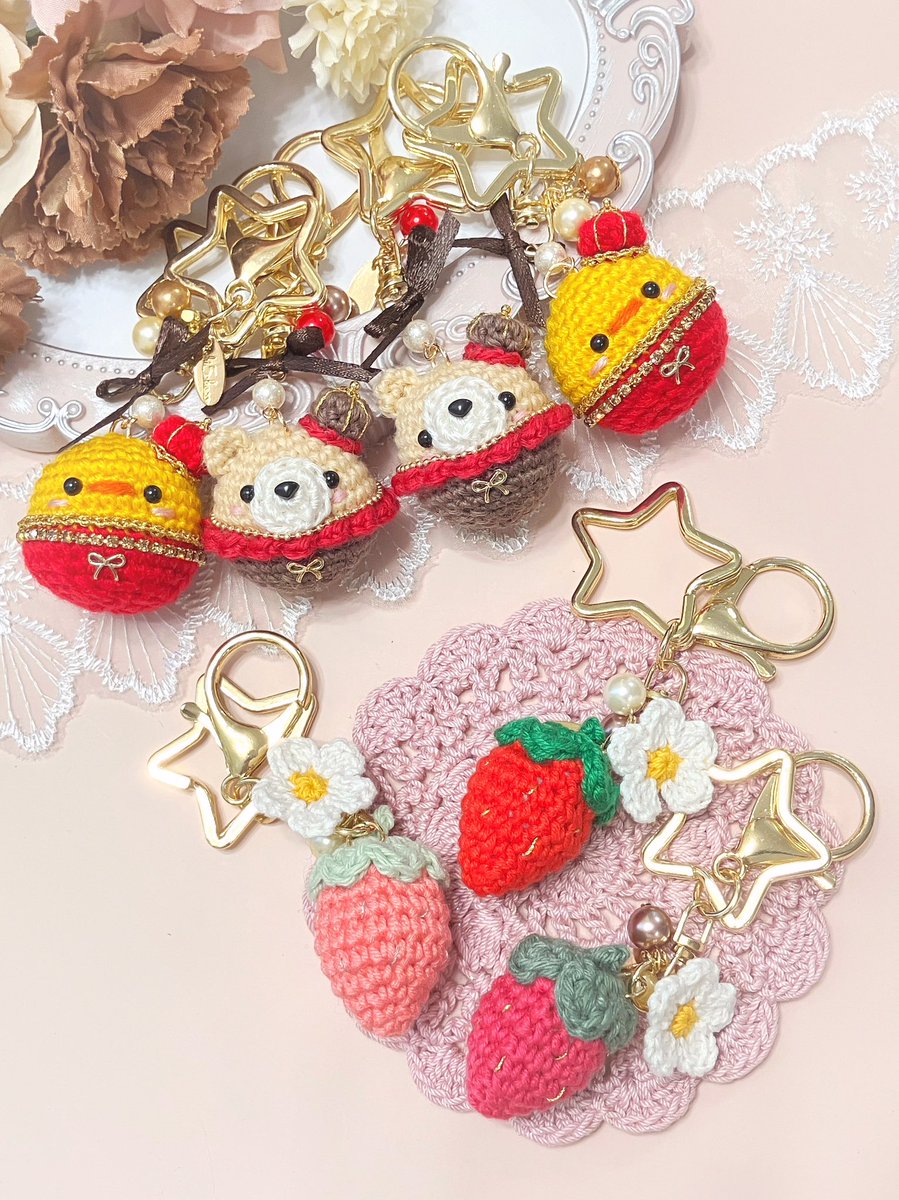 今週はころんころんのあみぐるみを増やしています꒰ᐢ⸝⸝•༝•⸝⸝ᐢ