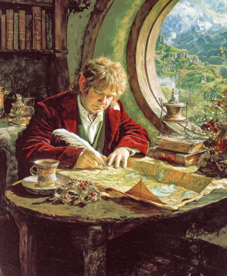 Bilbo Baggins 
by Amelia Rose