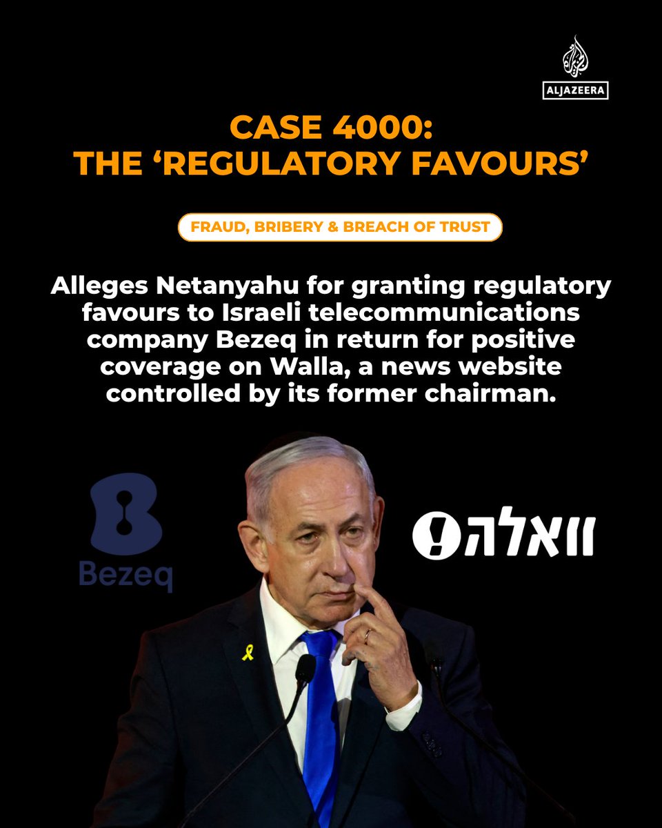 What does Netanyahu want to be pardoned for and is it possible?

The Israeli PM faces three corruption cases filed in 2019 that could see him sentenced to up to 10 years in prison.

👉 aje.io/jbzjn8
