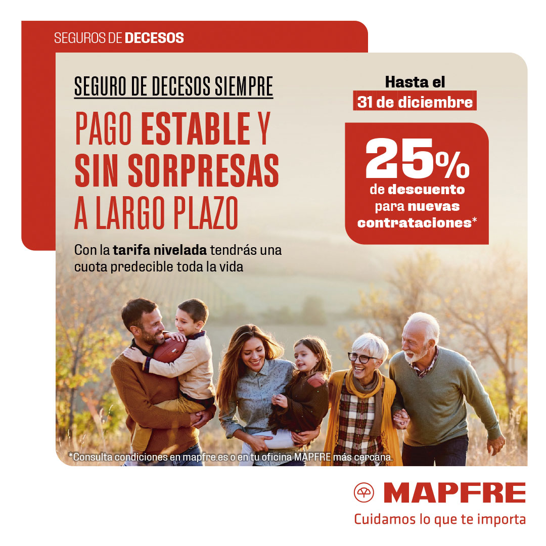 ronce55's tweet image. Seguro de Decesos
Pago estable y sin sorpresas a largo plazo
Si necesitas más información, te esperamos en nuestra oficina
#MAPFRE #CuidamosLoQueTeImporta