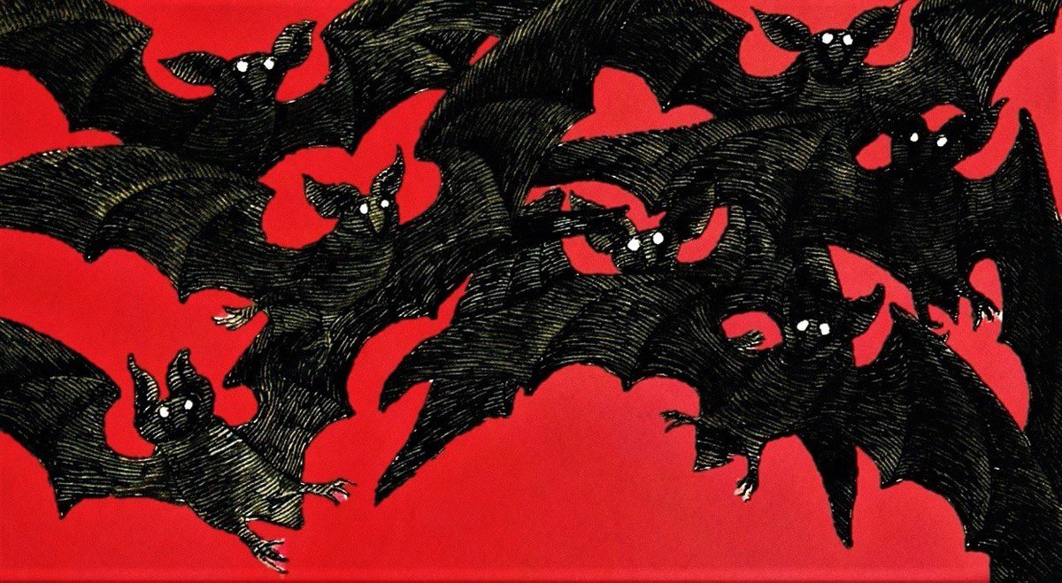 'Bats' by Edward Gorey