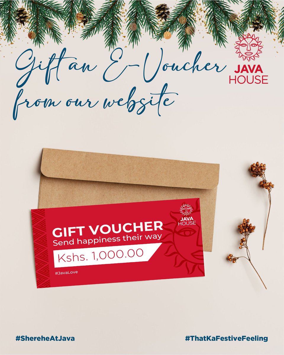 javahouseafrica's tweet image. It’s time to show some love to your friends and family and if you don’t know where to start, we have a few ideas to get you started. ​
#ShereheAtJava #JavaLove