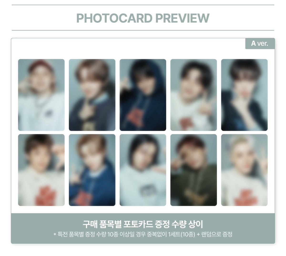 BONBON_DING's tweet photo. 트레저 원더월 팬싸 미공포 A버전 포카  특전 양도
treasure Wonderwall fansign A ver benefit photocard 

1set (10 pcs) = 2.0 @1

⭕️English Chinese Korean
⭕️korea bank
⭕️KakaoTalk
https://t.co/LBOCm6zni4 https://t.co/vkC84O1flA