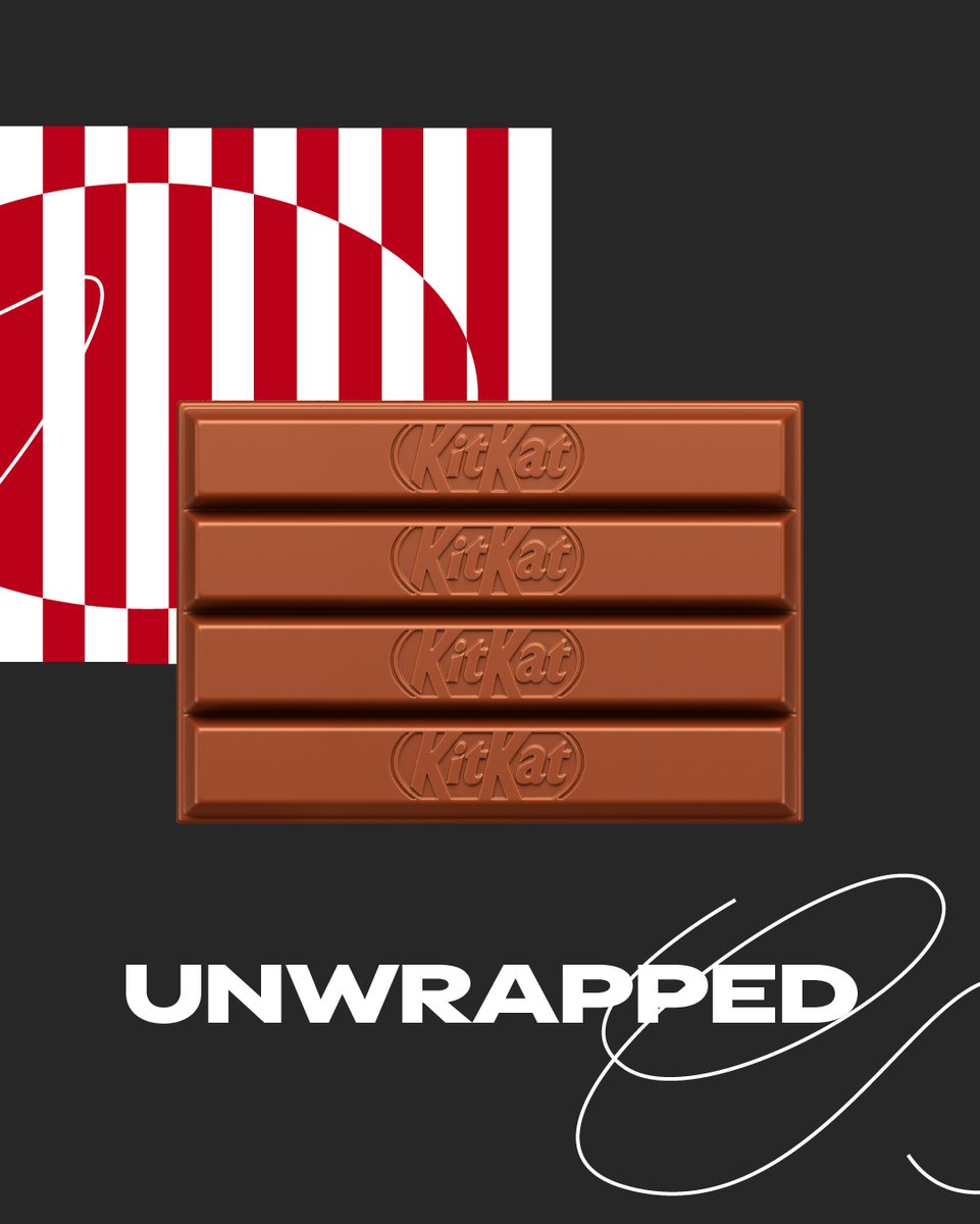 KITKAT's tweet photo. the only unwrapping we care about 🤤

#kitkatwrapped #wrapped #haveabreak https://t.co/diymx9OYZM