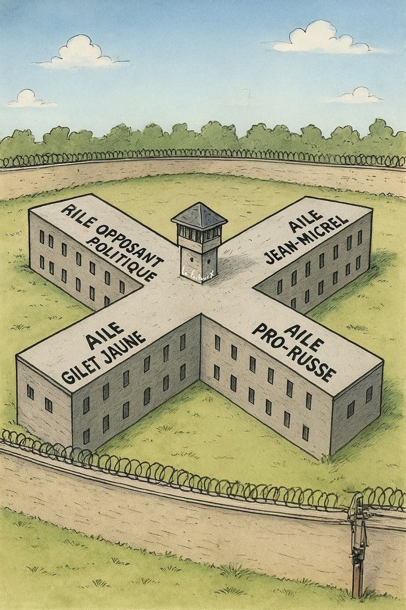 Une prison pour tous les opposants qui posts sur X ouvrira t-elle prochainement ???