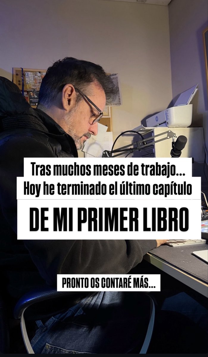 Tras muchos meses de trabajo hoy he terminado el último capítulo de mi PRIMER LIBRO !! 📕 ilusionado con compartirlo para el 2026 muy pronto os daré más noticias !!  #hipnosis #mente