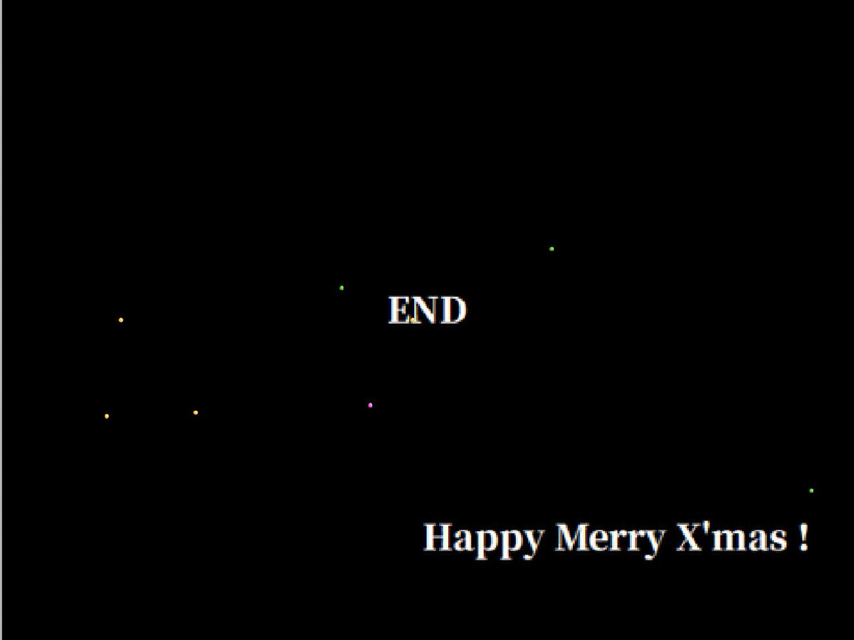 asou_nano's tweet image. 12/7（日）の梅田dojoにご参加予定の皆さん！
今年の私の出し物も、楽しみにしていてください！
きっちり仕上がりましたよ！
去年よりも良くできてると思います！＾＾
#coderdojo #scratch