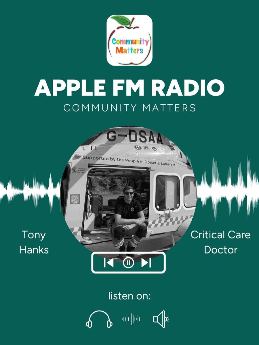 Ever wondered what it’s like to be part of our air ambulance crew?

Tony Hanks spoke with Apple FM Radio’s Community Matters team about life on scene, the realities of our missions and some common misconceptions.

Listen from 01:11:00 player.autopod.xyz/1110083