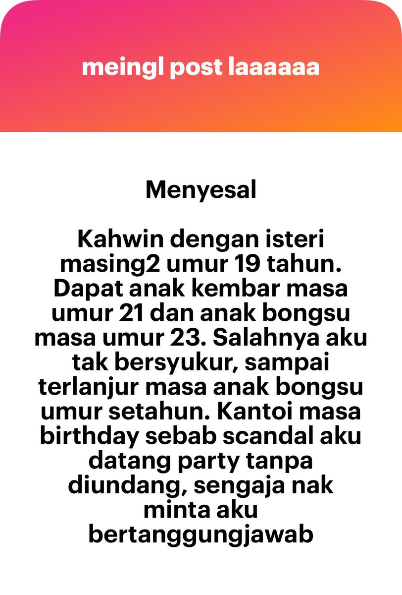 meinmokhtar's tweet photo. Aku nak bekap pun memang tak leh. Boleh cakap padan muka jela bang. Hm

Pure Creatine Monohydrate Hazim Khalim https://t.co/RoCRGEdOpQ https://t.co/0NLa2ulFWE https://t.co/RXCtILjMuj
