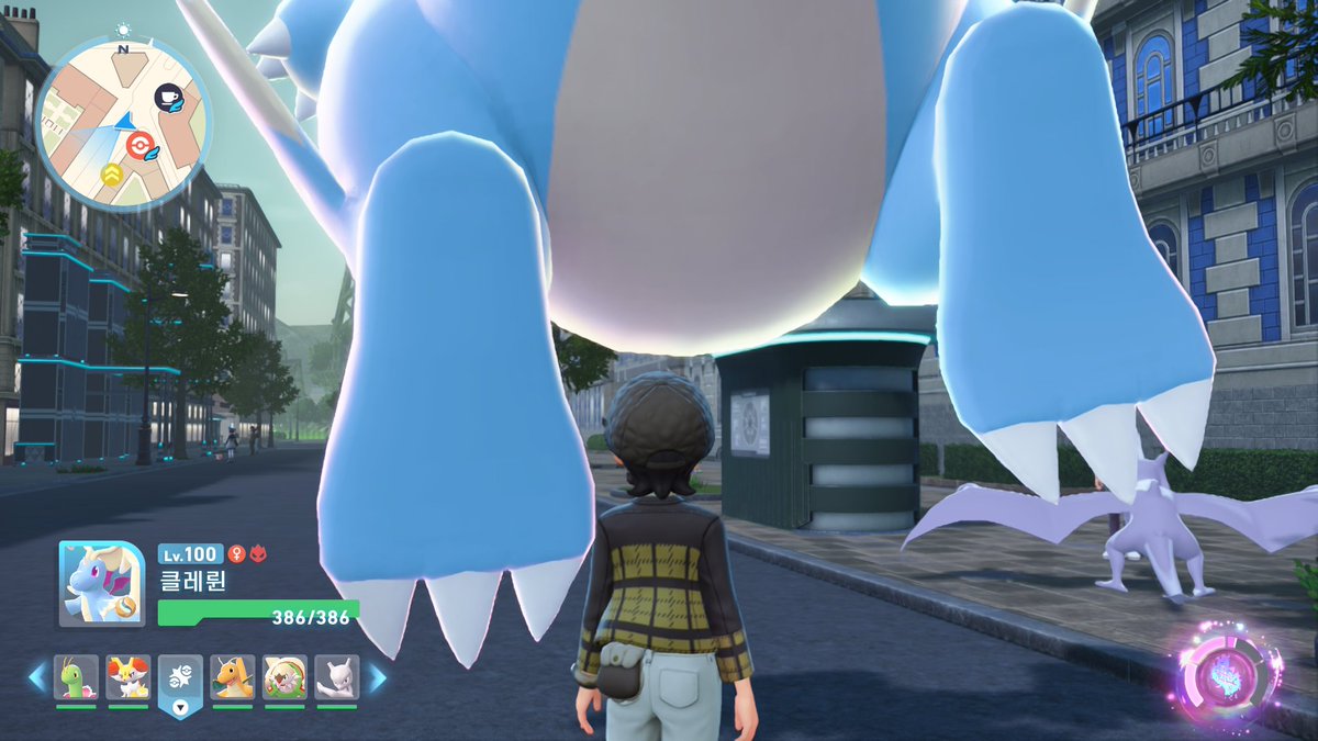 色オヤブンメガカイリューちゃんのあんよをどうぞ♡ #NintendoSwitch2