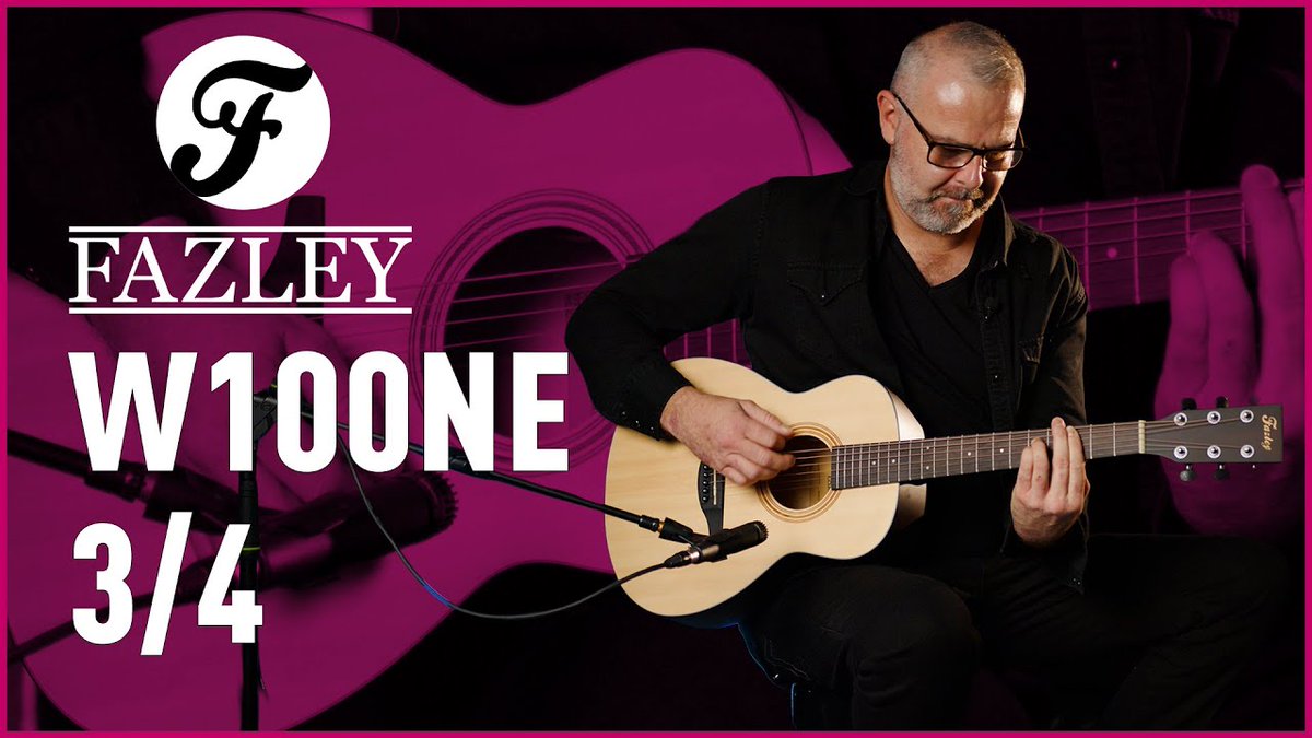 Fazley W100NE - 3/4 Acoustic Guitar dlvr.it/TPd5L9
